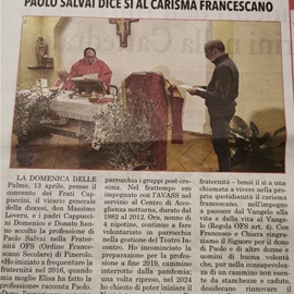Vita Diocesana parla della Professione di Paolo...